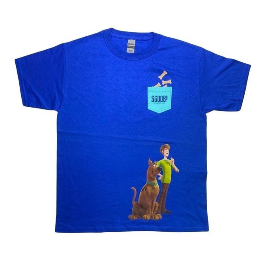 Scooby Doo x Scoob movie promo shirt - YOUTH XL
